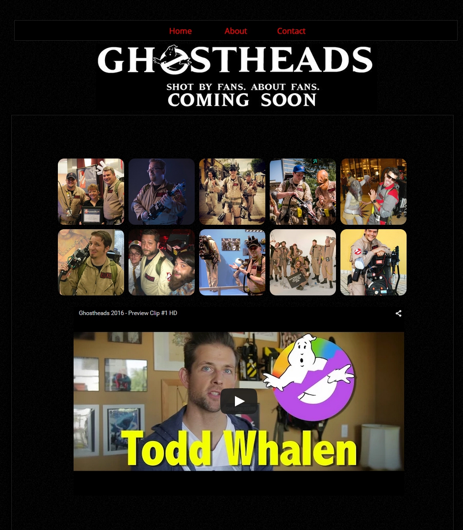 Home Page www.ghostheadsmovie.com